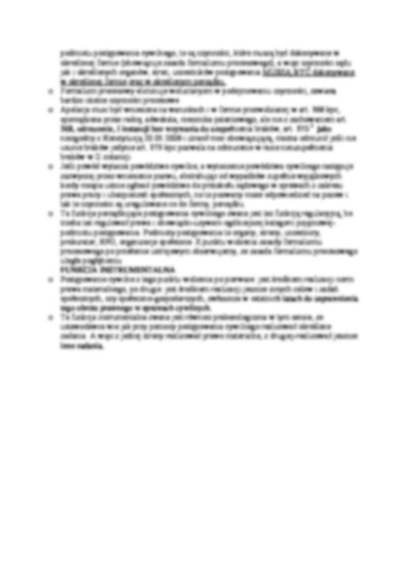 Cele i funkcje postępowania - strona 2