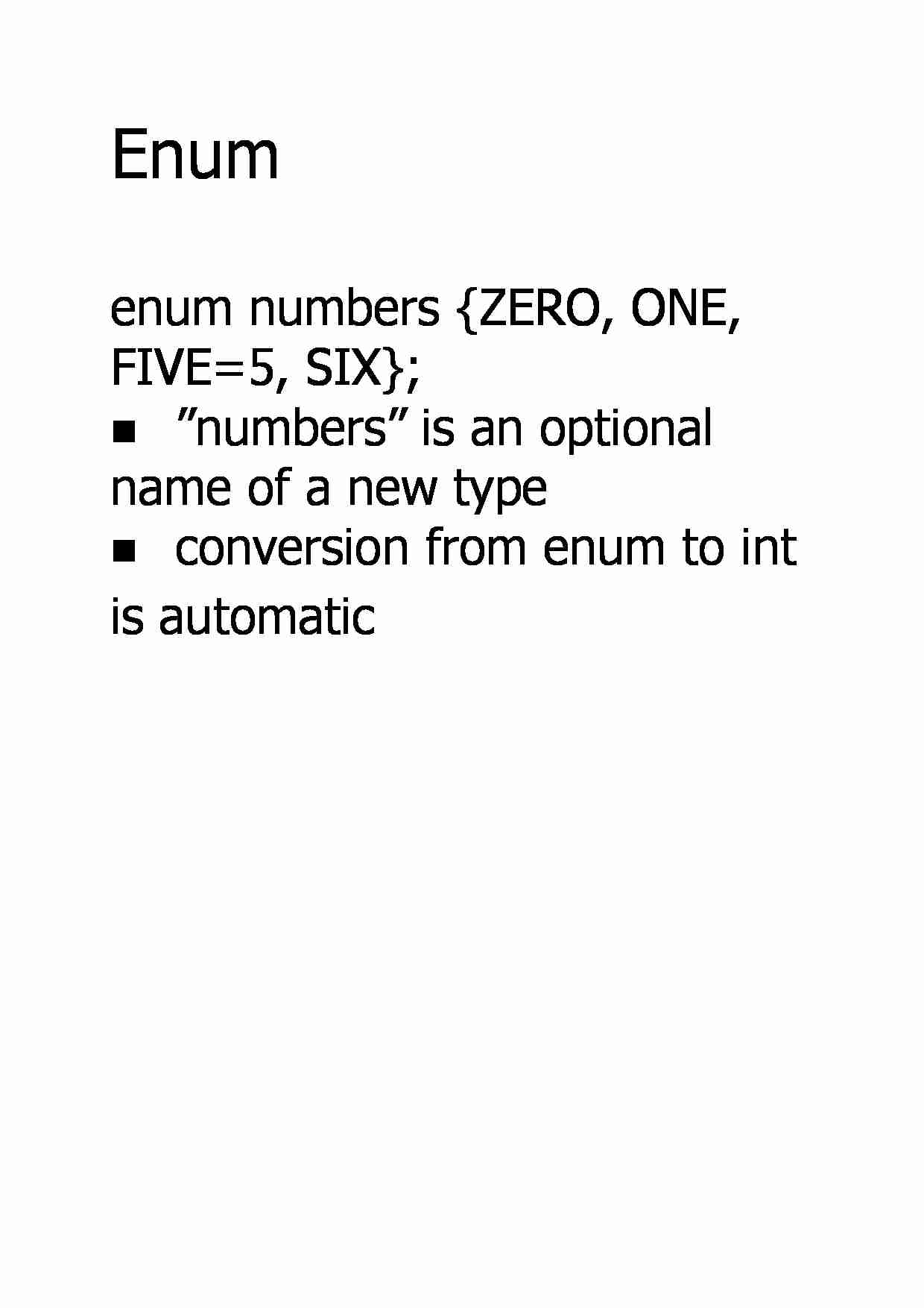 Enum - strona 1