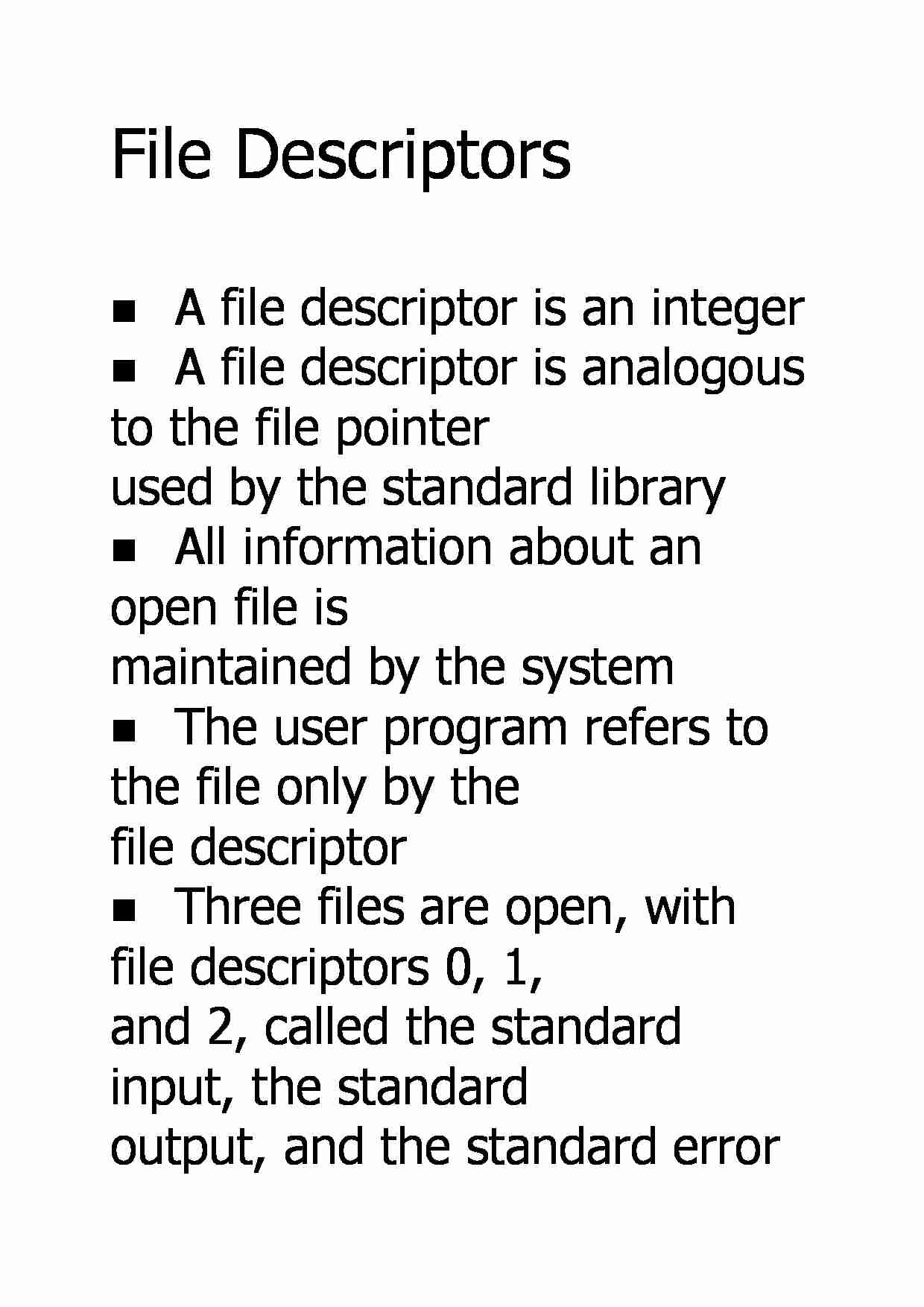 File Descriptors - strona 1