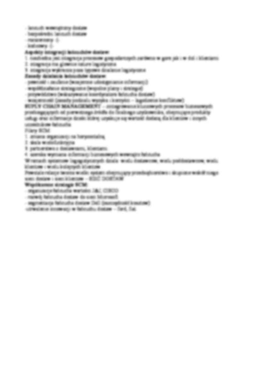 Materiały na egzamin z logistyki - Cz. IV: Zrównoważony rozwój, odpady - strona 3