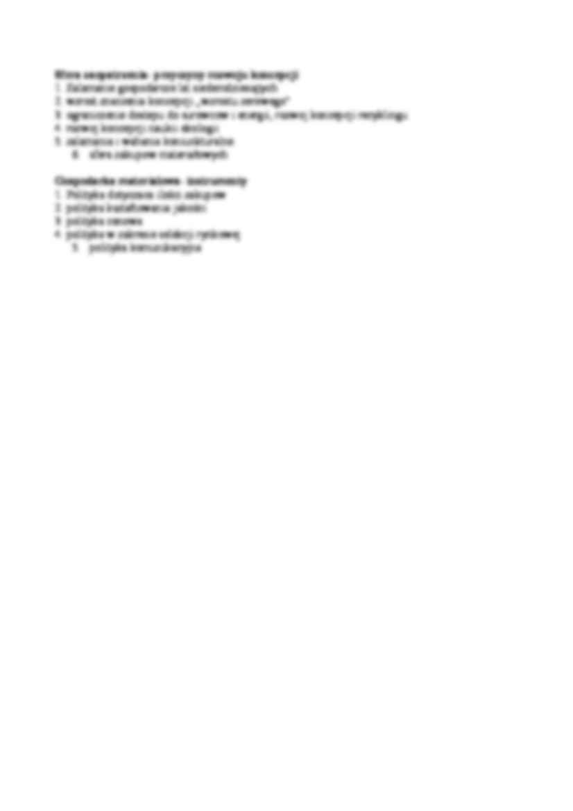 Materiały na egzamin z logistyki - Cz. II: Koncepcja logistycznej obsługi klienta - strona 3
