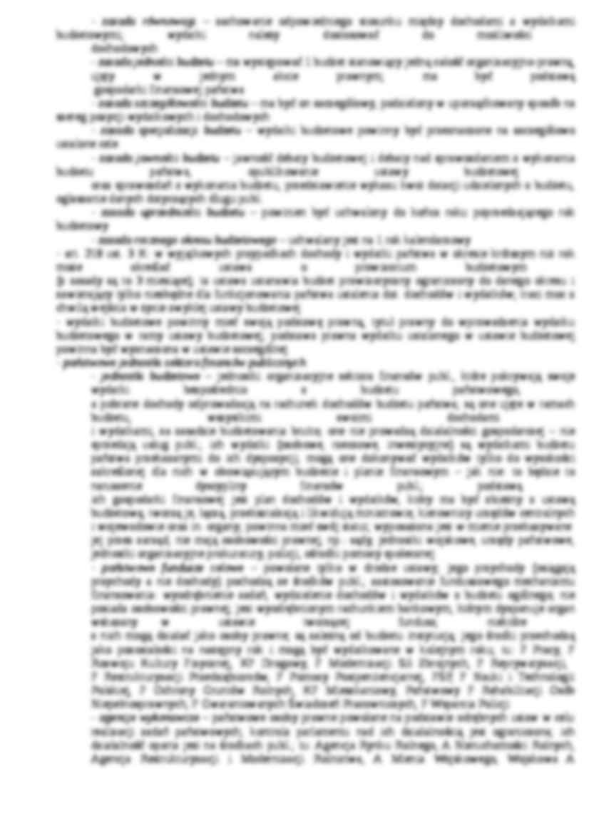 Polskie prawo finansowe - opracowanie - strona 3