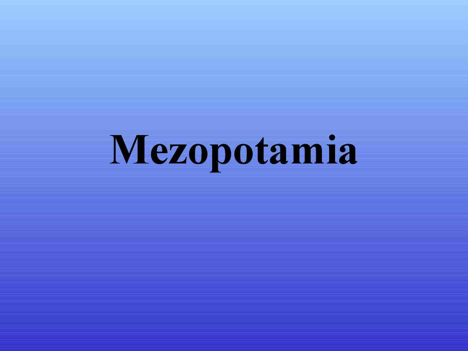 Milotogia Mezopotamii - strona 1