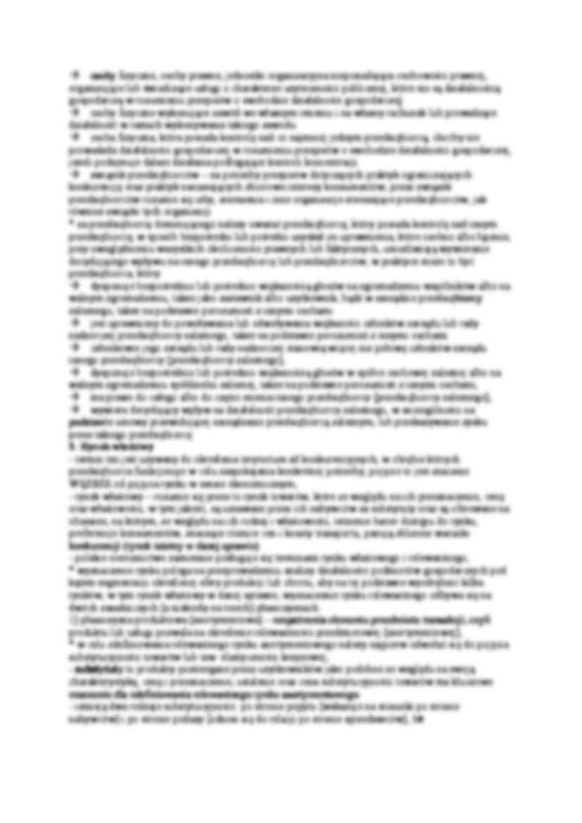 Pojęcia prawa antymonopolowego - strona 2