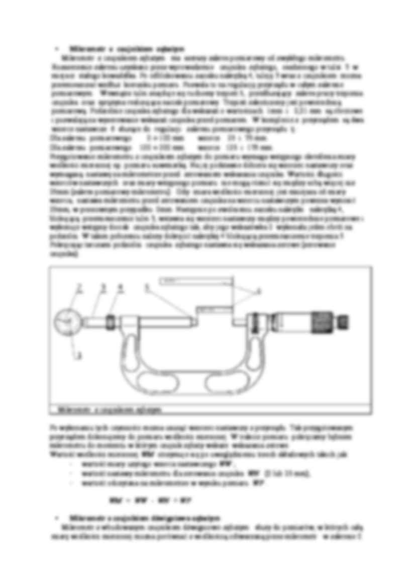 Przyrządy mikrometryczne - Wielkość mierzona - strona 3