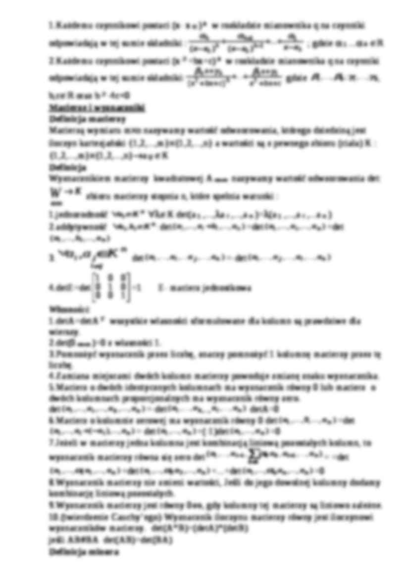 Algebra-definicje - strona 3