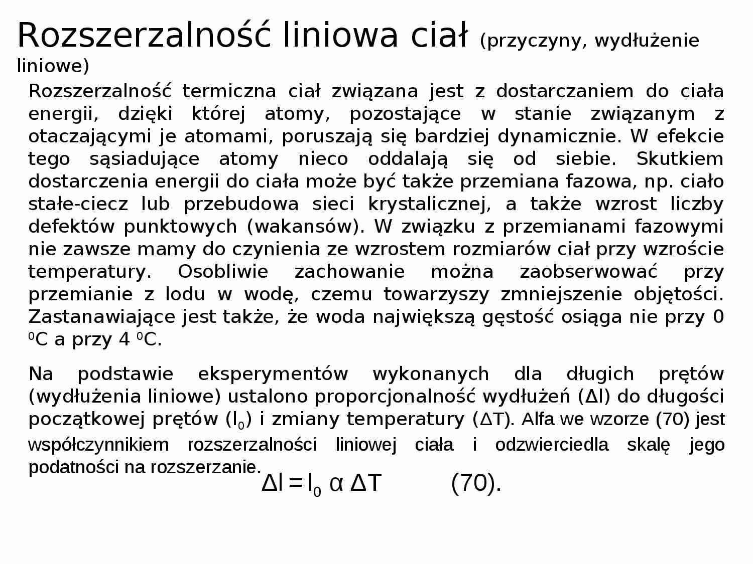 Rozszerzalność, sprężystość - strona 1