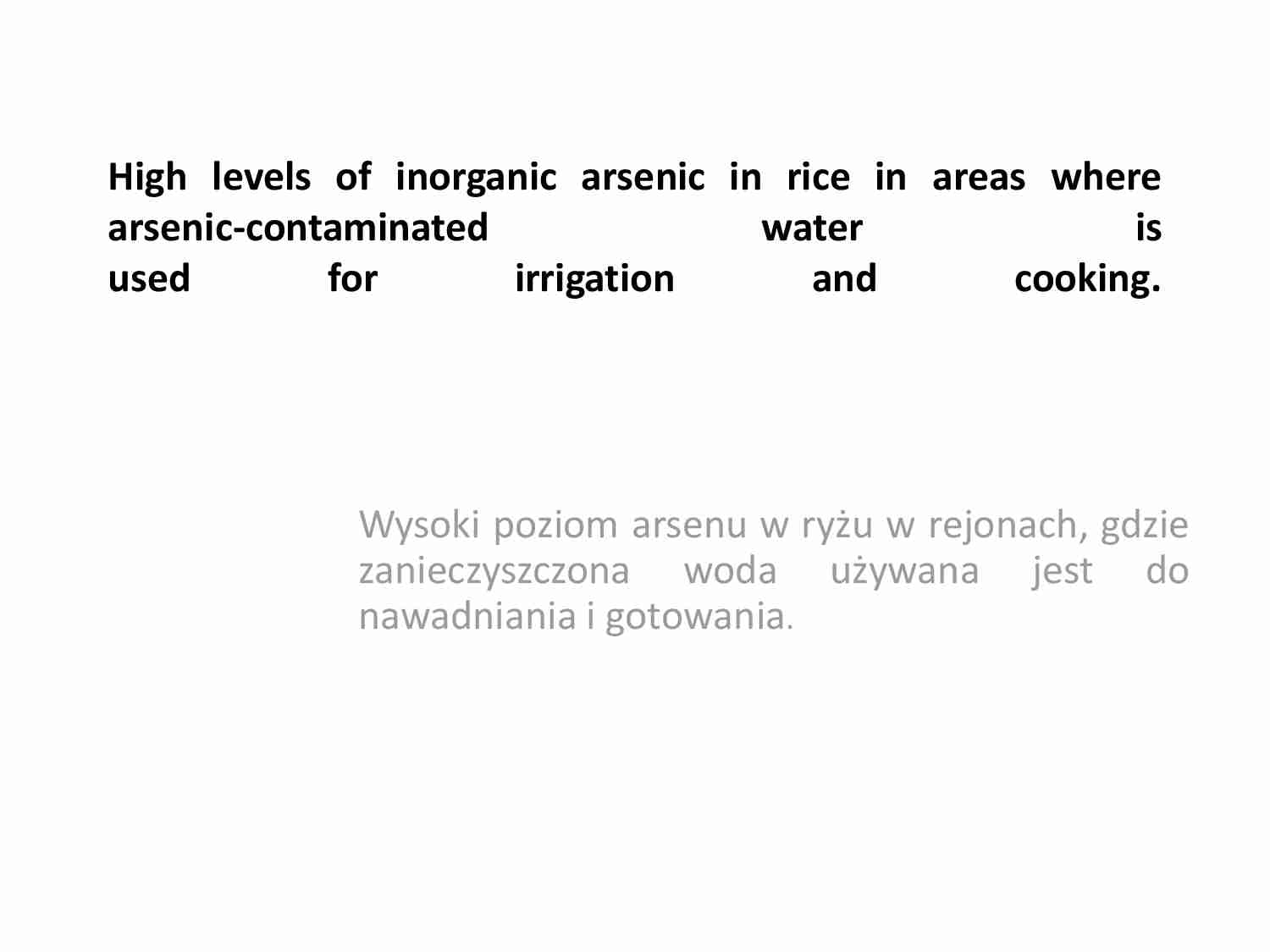 Arsen w ryżu - strona 1