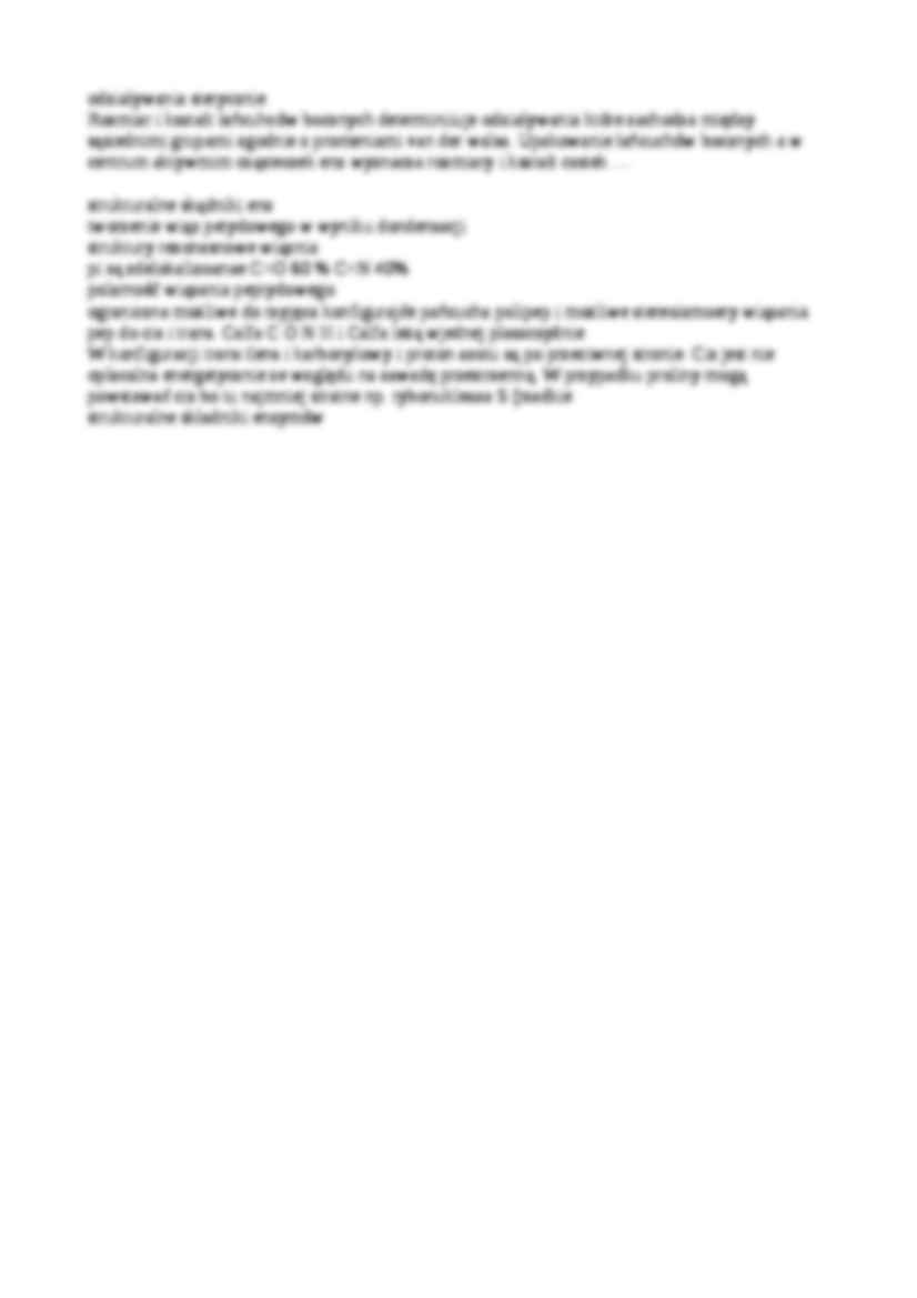 Enzymologia - notatki z wykładu 4 - strona 3