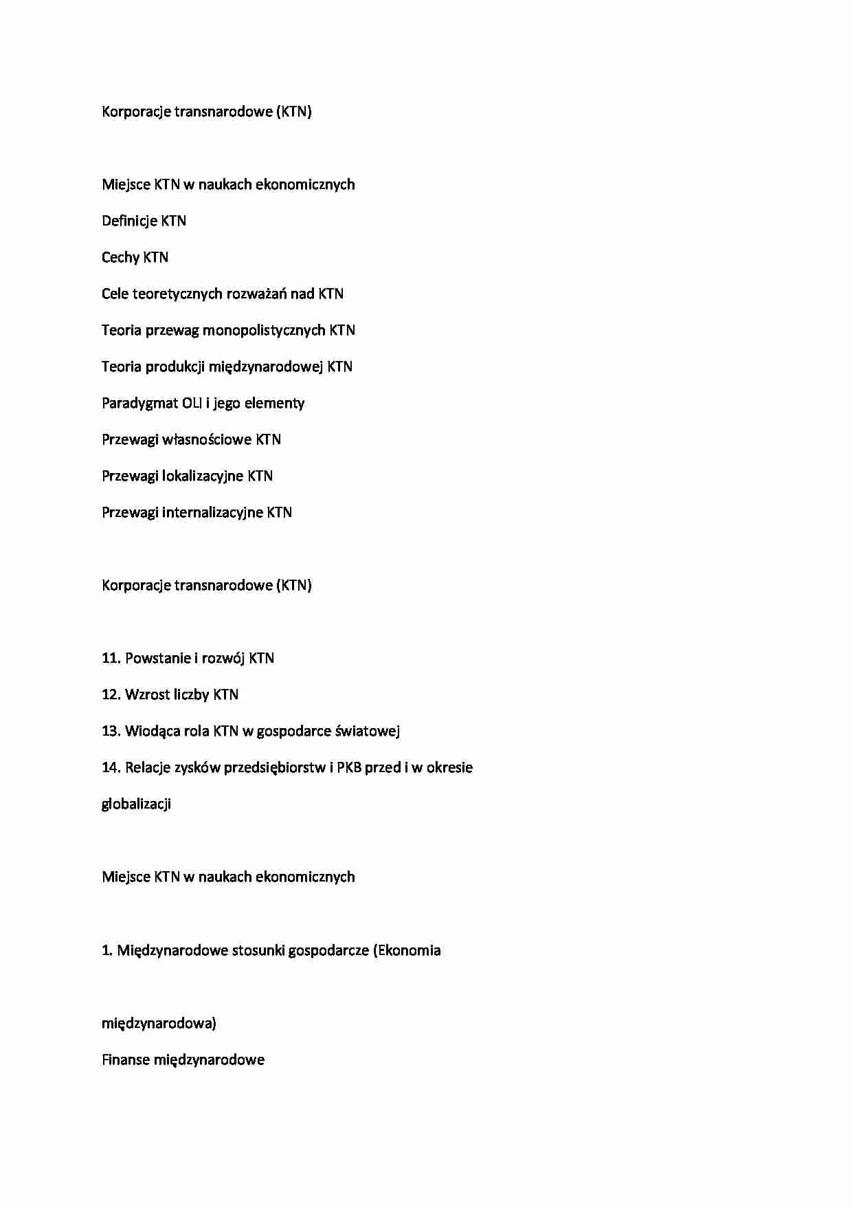 Globalizacja - korporacje 1 - strona 1