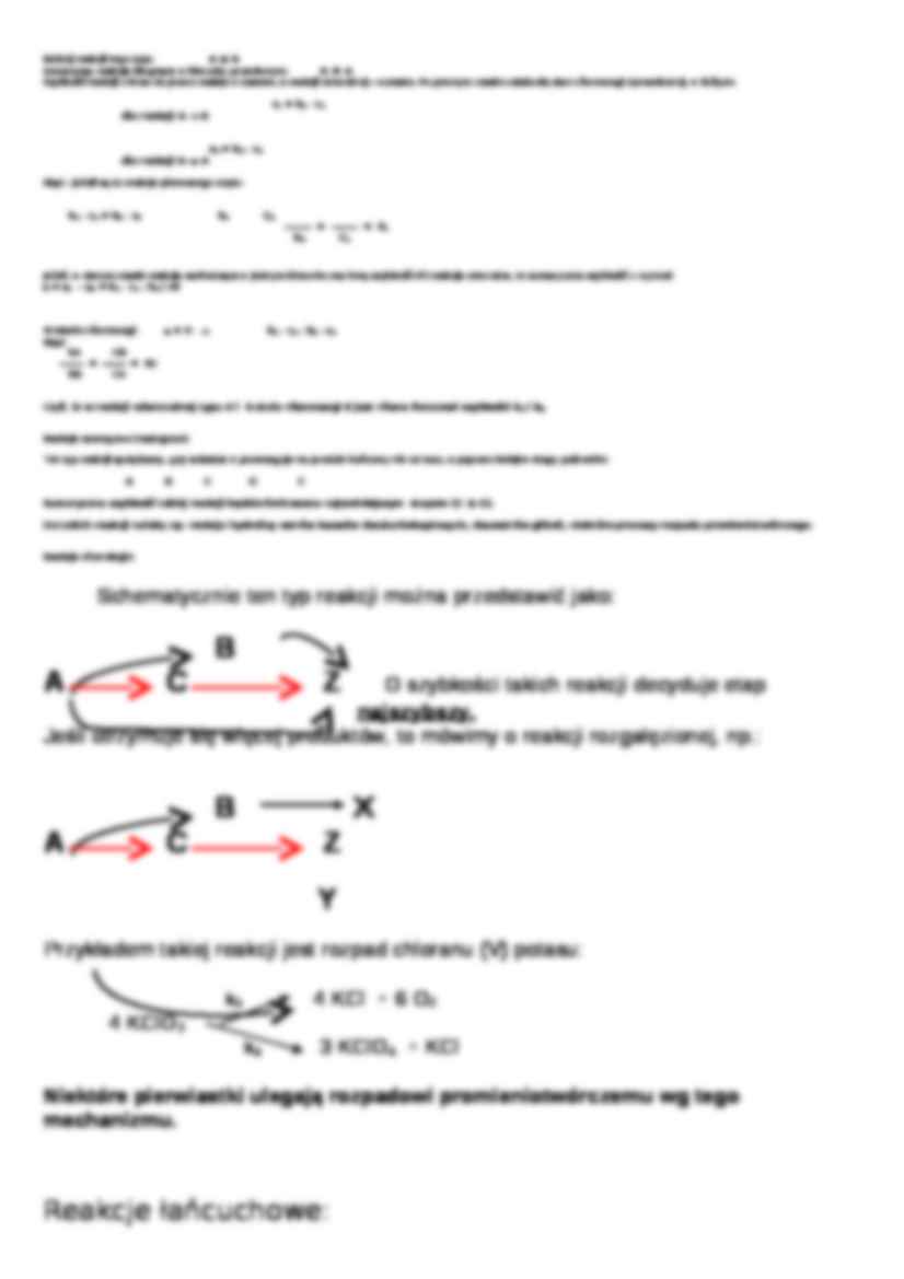 Kinetyka chemiczna i kataliza - Reakcje chemiczne różnych rzędów - strona 3