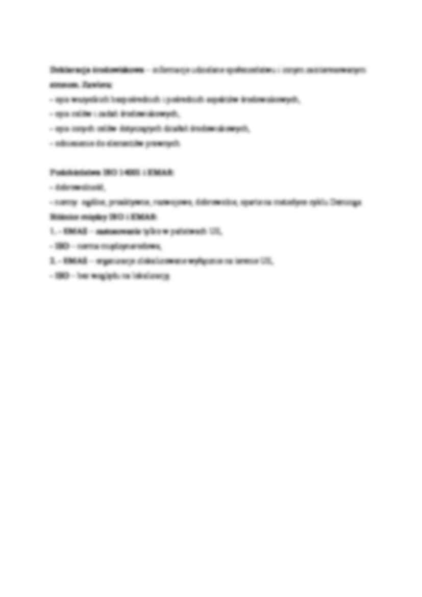 Cele systemu Environmental Managemental and Audit Scheme - strona 2