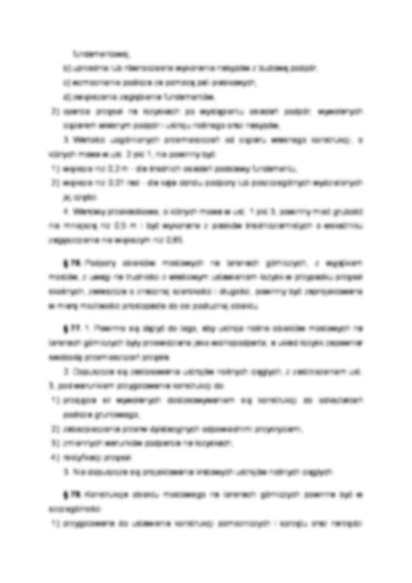Wymagania dotyczące obiektów inżynierskich na terenach górniczych - strona 2