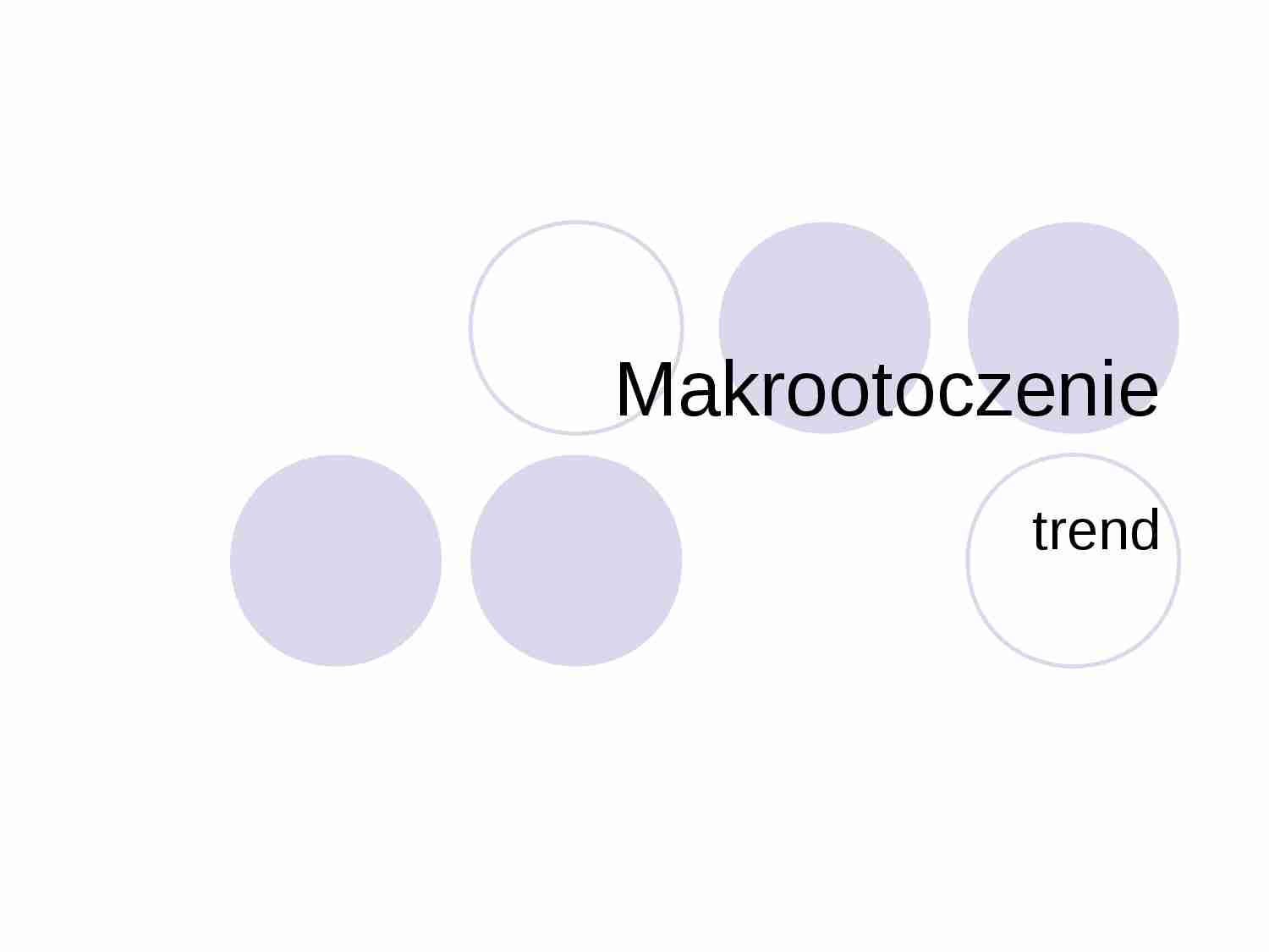 Makrootoczenie trend - prezentacja - strona 1