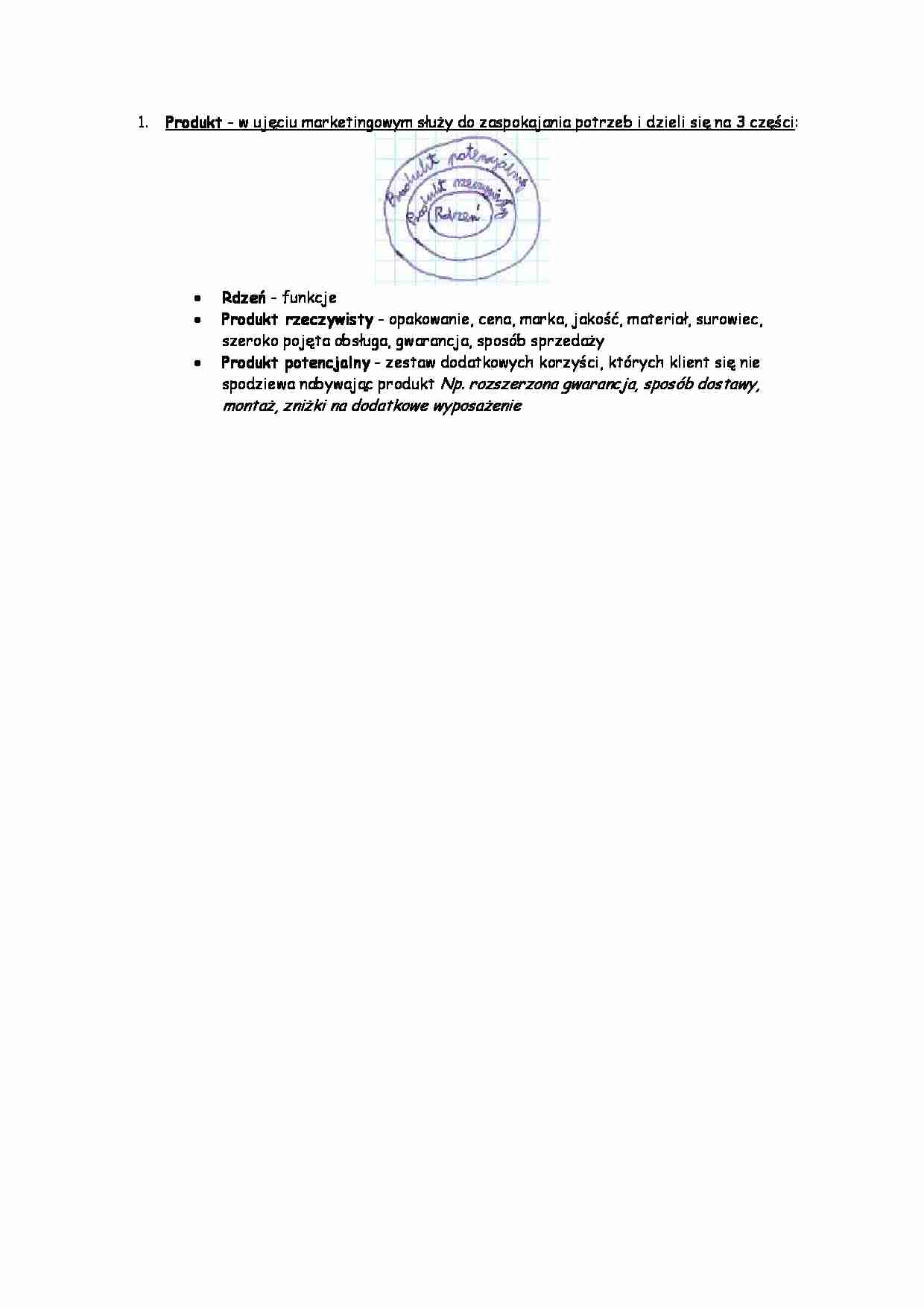 Zarządzanie produkcją i usługami - produkt - strona 1