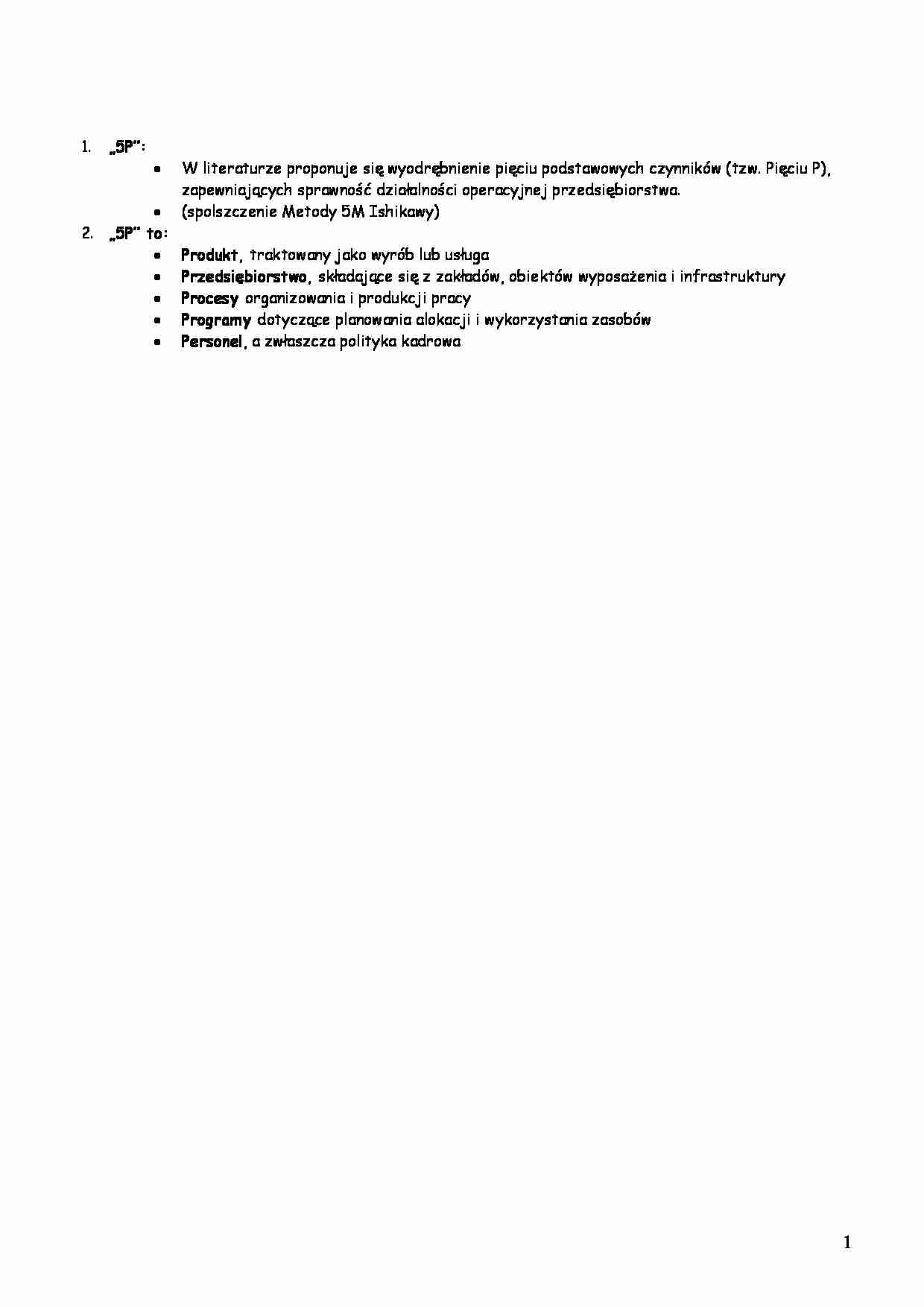 Zarządzanie zasobami ludzkimi - 5p - strona 1