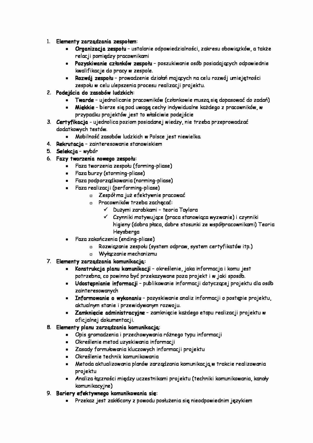 Elementy zarządzania 1 - strona 1
