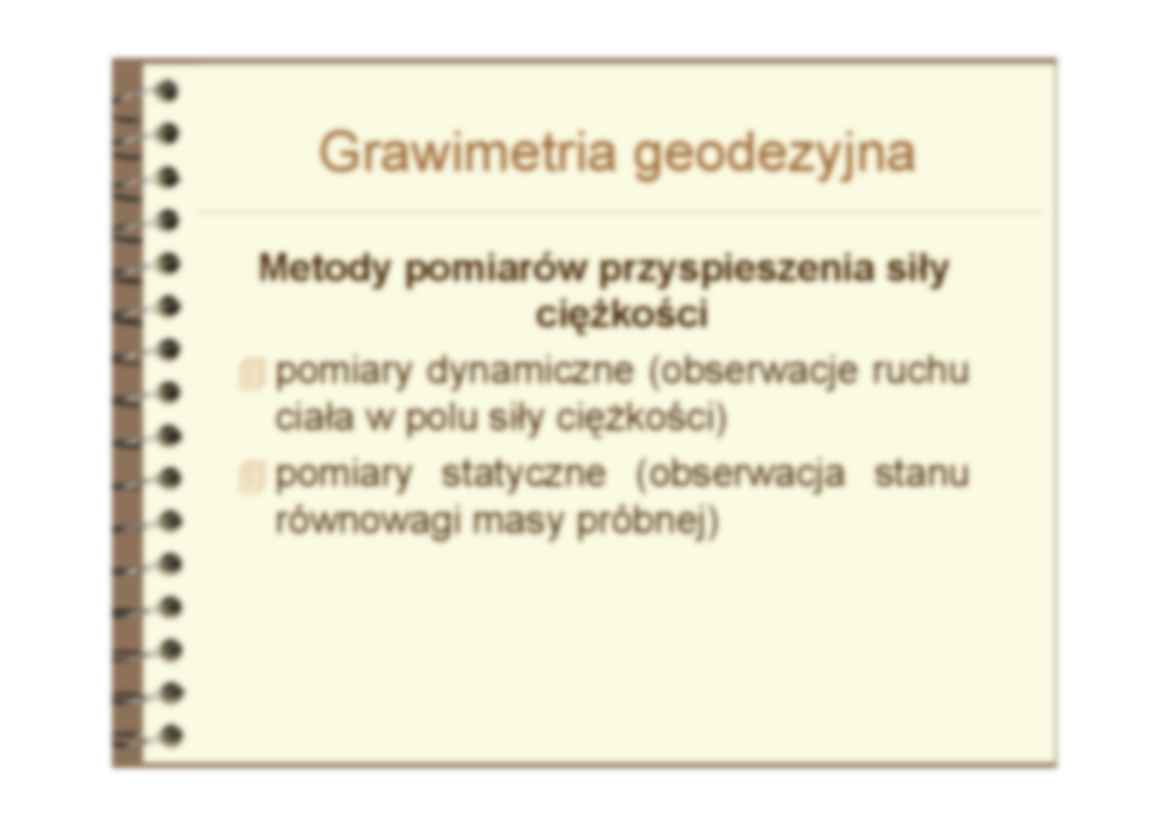 Grawimetria geodezyjna - strona 3