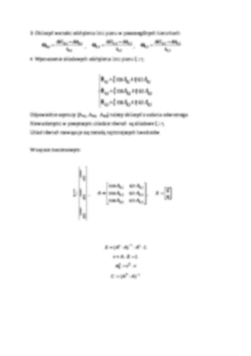 Wyznaczenie składowych odchylenia linii pionu metodą niwelacji astronomicznej - strona 3