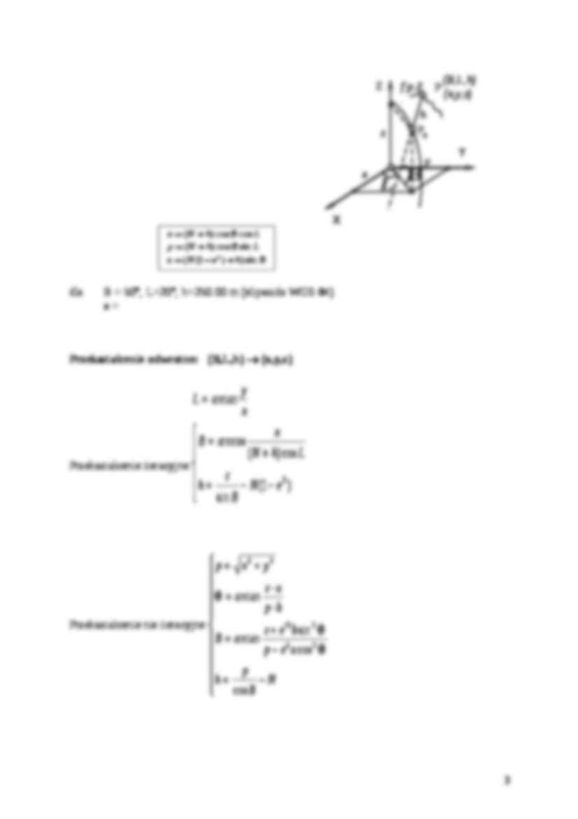 Geometria elipsoidy obrotowej - strona 3
