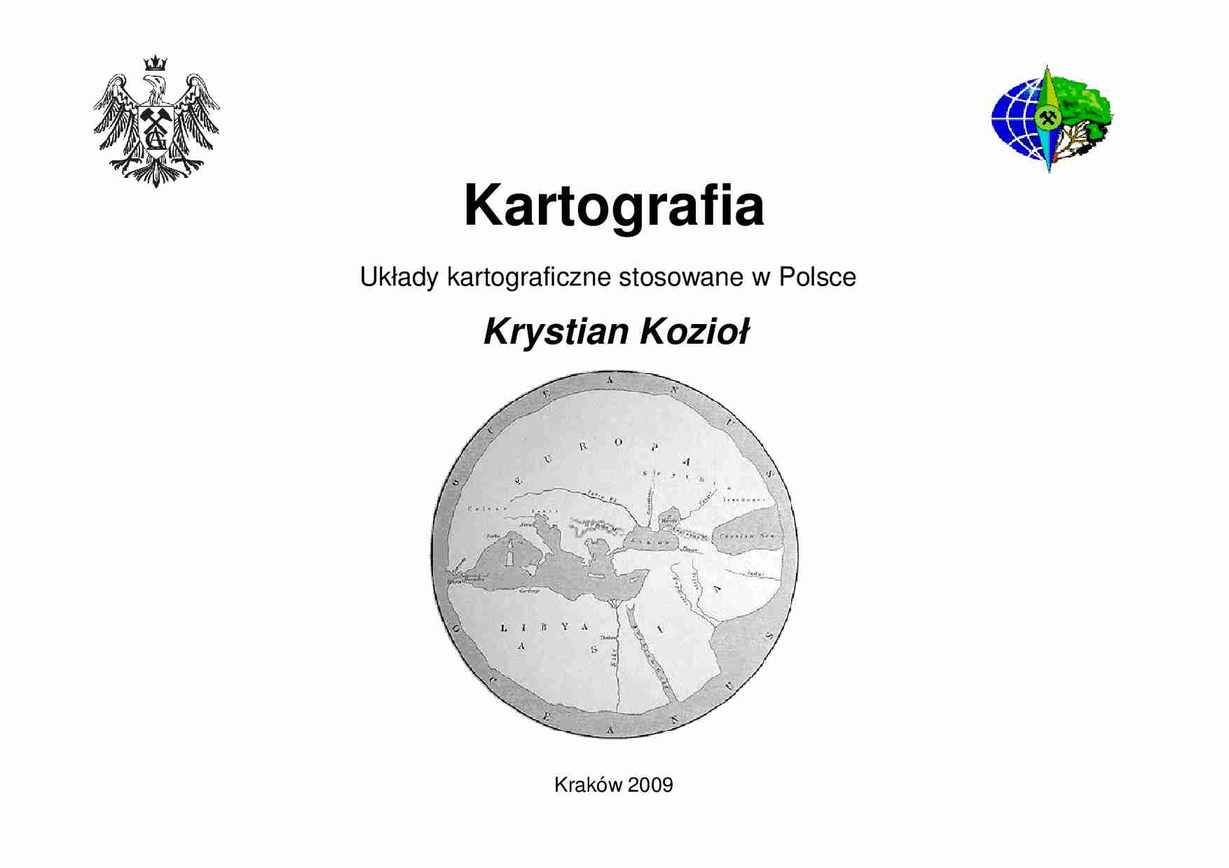 Układy kartograficzne stosowane w Polsce  - strona 1