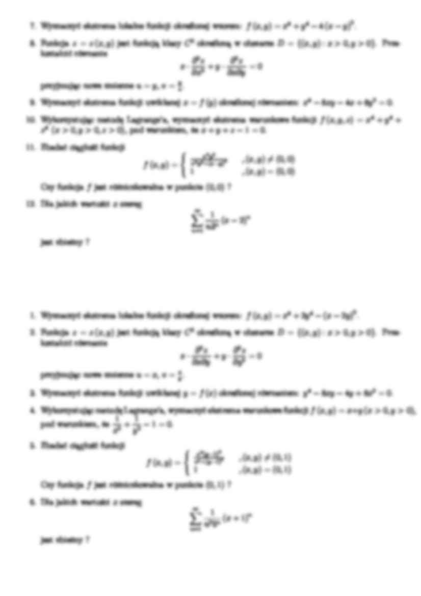 Matematyka - egzamin  - strona 3