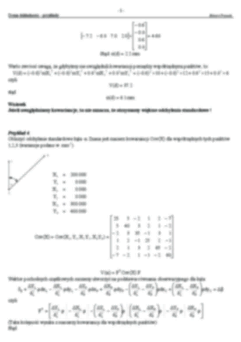 Ocena dokładności - przykłady - metoda dwubiegunowa - strona 3