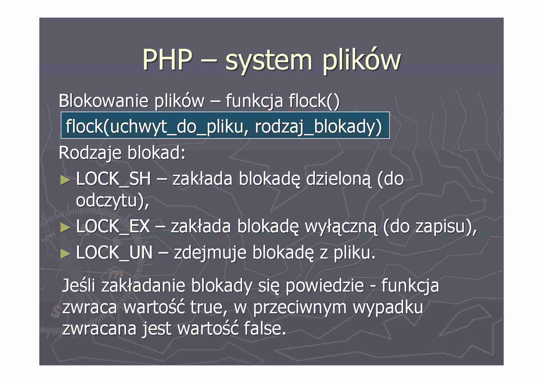PHP - prezentacja cz. 2 - strona 1