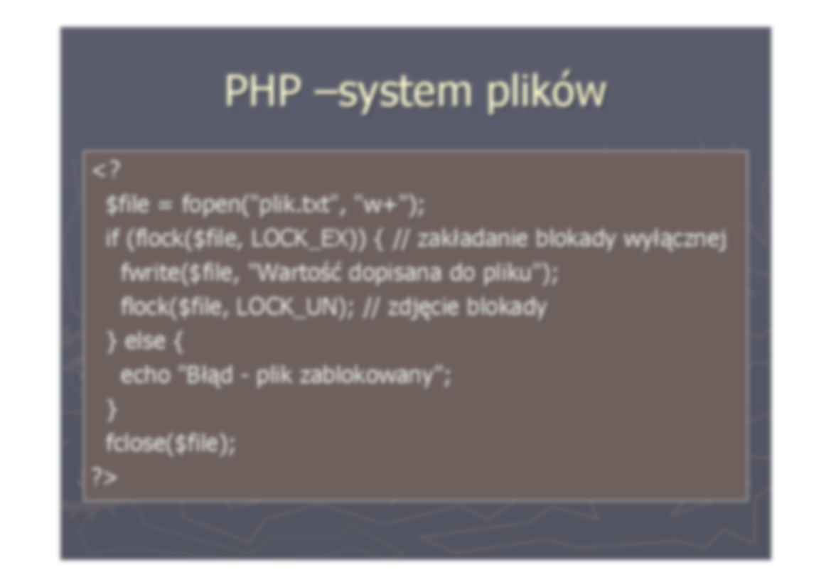 PHP - prezentacja cz. 2 - strona 2