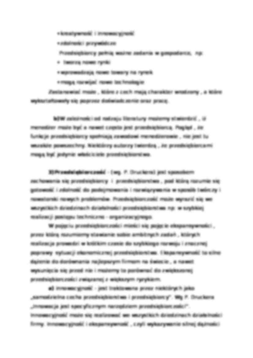 Cele przedsiębiorstwa i definicja przedsiębiorstwa - strona 3