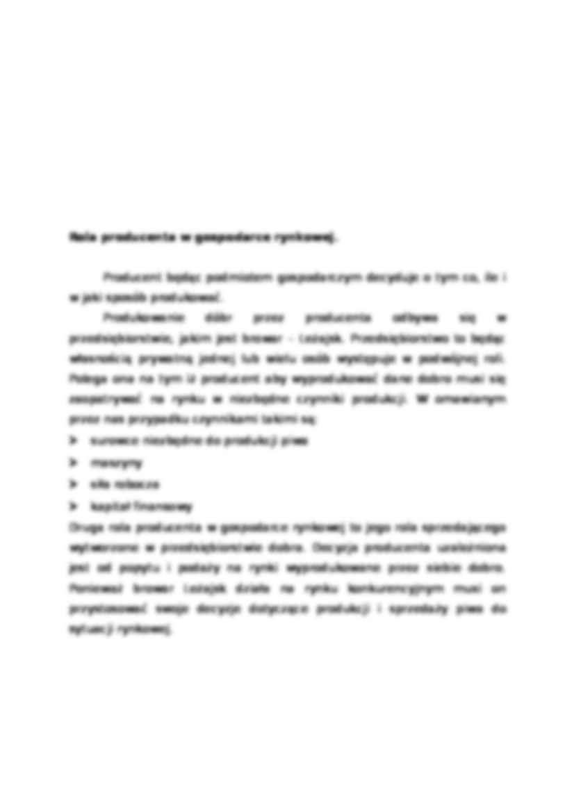 Funkcjonowanie firmy w gospodarce rynkowej - Podmiot gospodarczy - strona 3