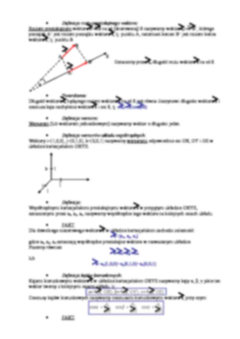 Geometria analityczna w przestrzeni - Antena kolinearna - ALGEBRA WEKTORÓW - strona 3