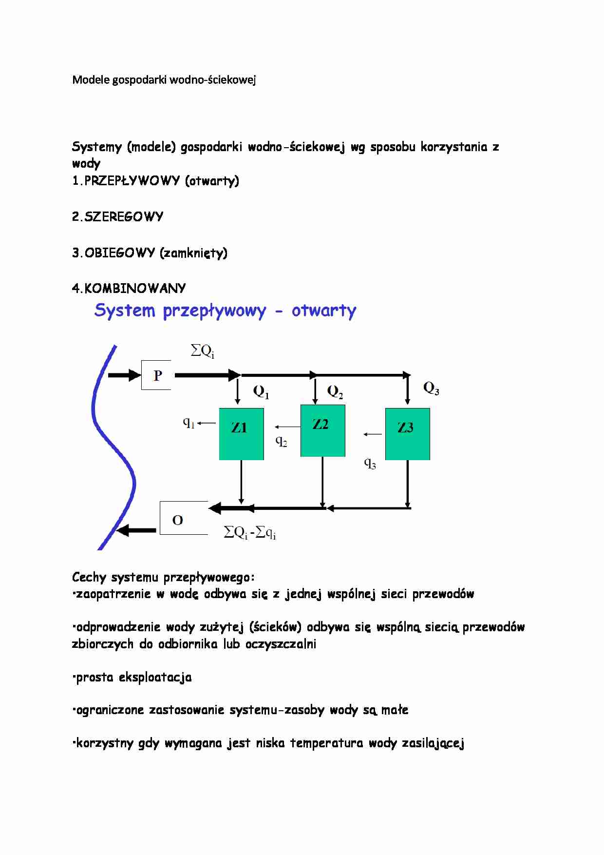 Modele gospodarki wodno-ściekowej - strona 1