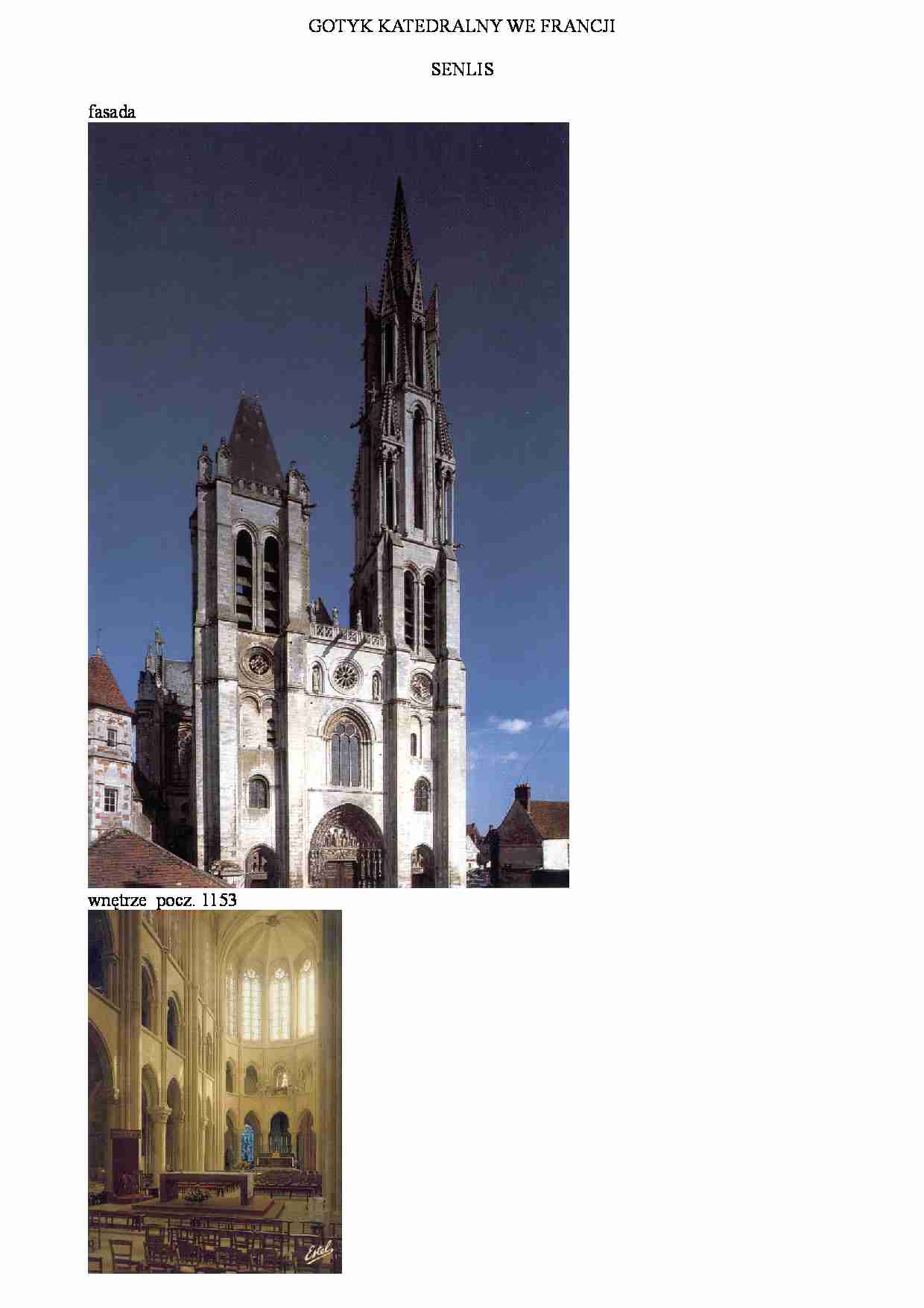 Gotyk katedralny we Francji-Senlis - strona 1