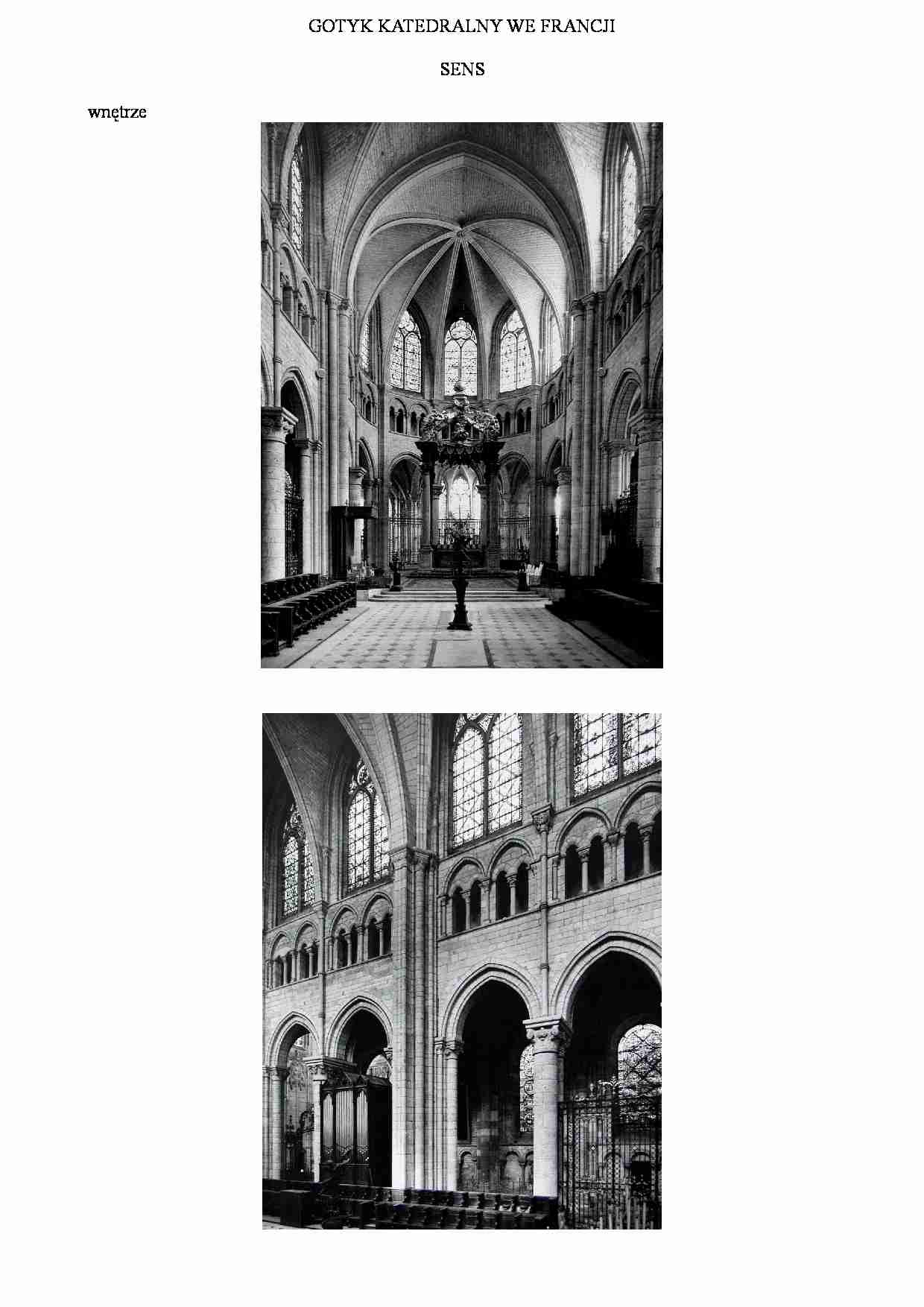 Gotyk katedralny we Francji-Sens - strona 1