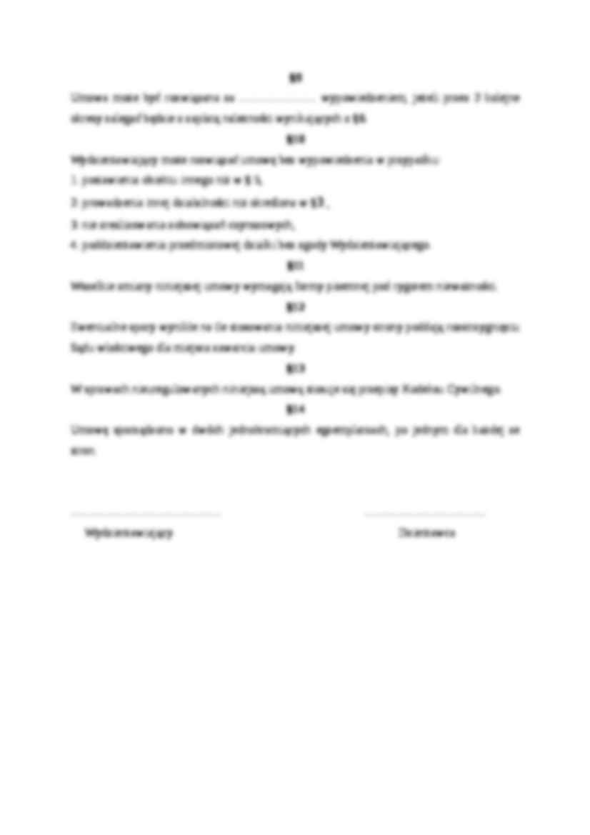 Wzór-Umowa dzierżawy nieruchomości - strona 2