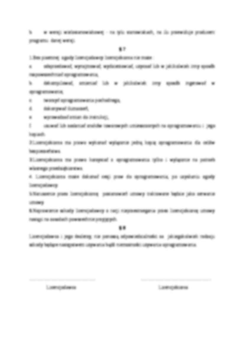 Wzór-Umowa licencyjna - strona 2