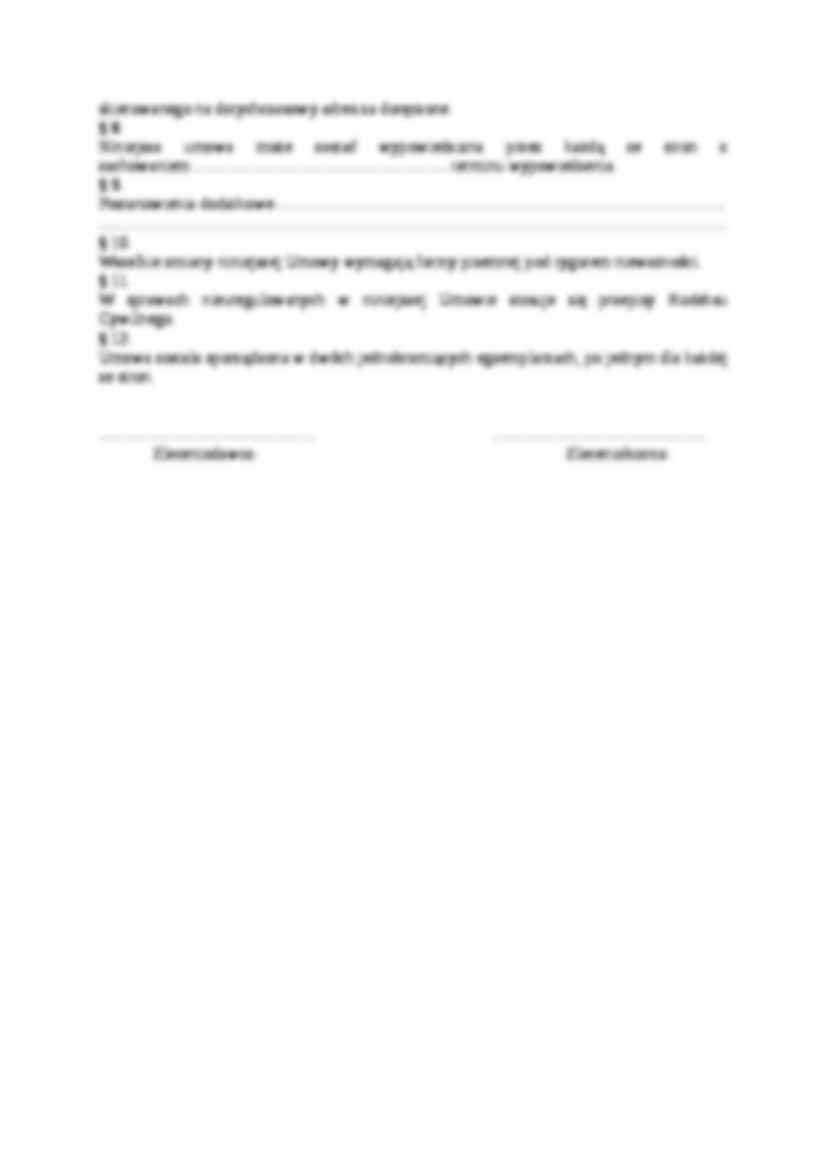 Wzór-Umowa o świadczenie usług konserwacyjnych oprogramowania - strona 2