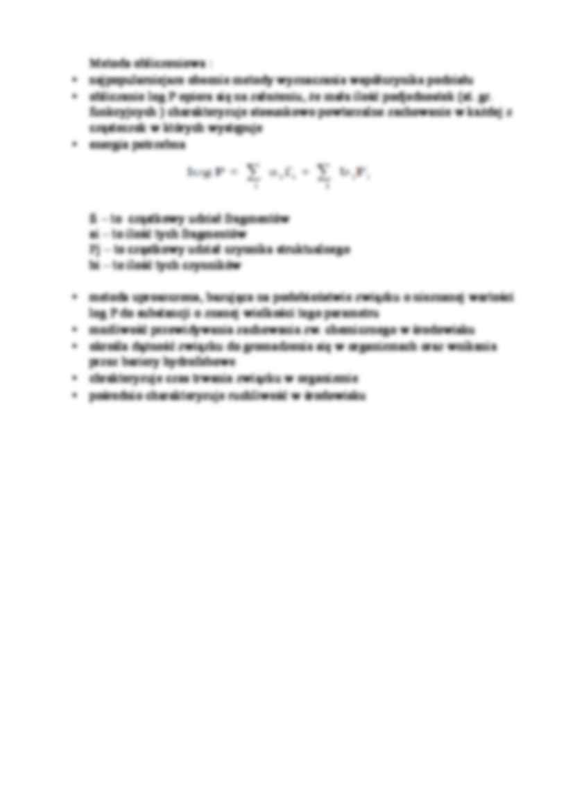 Metody wyznaczania logarytmu P - strona 2