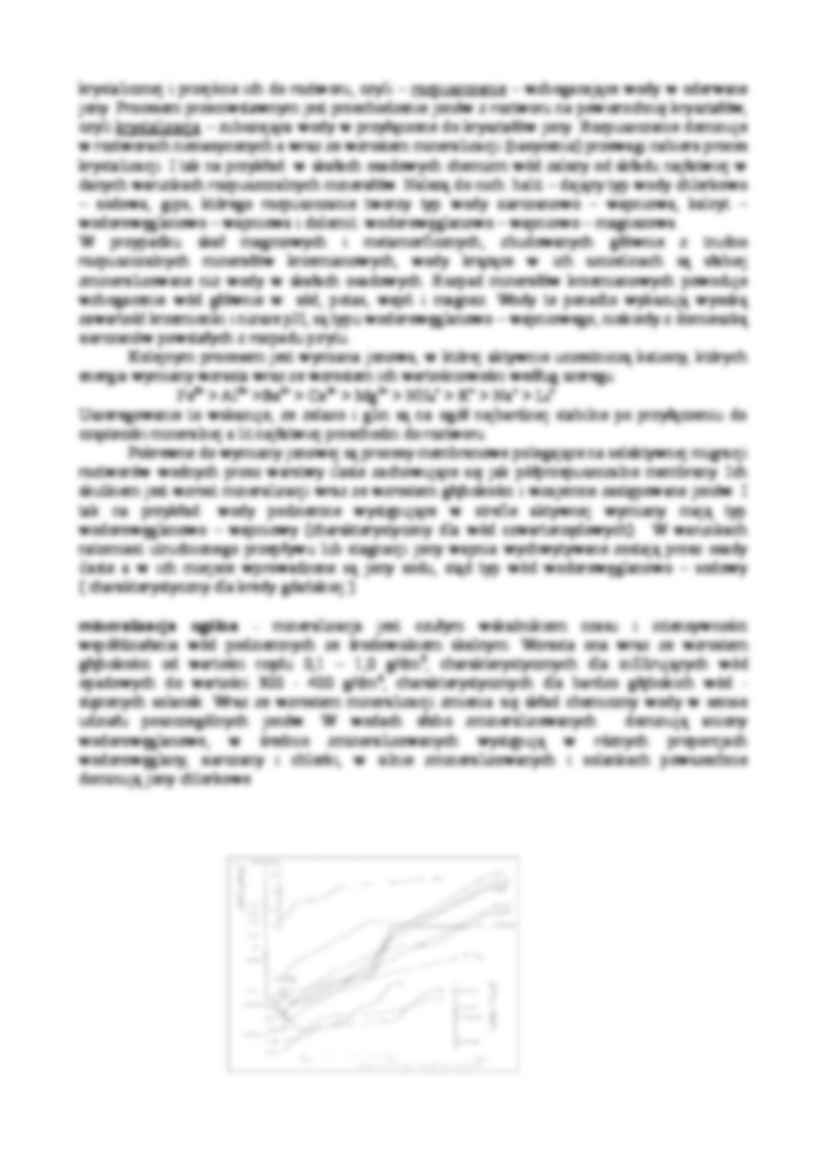 Hydrogeochemia i składniki chemiczne - strona 2