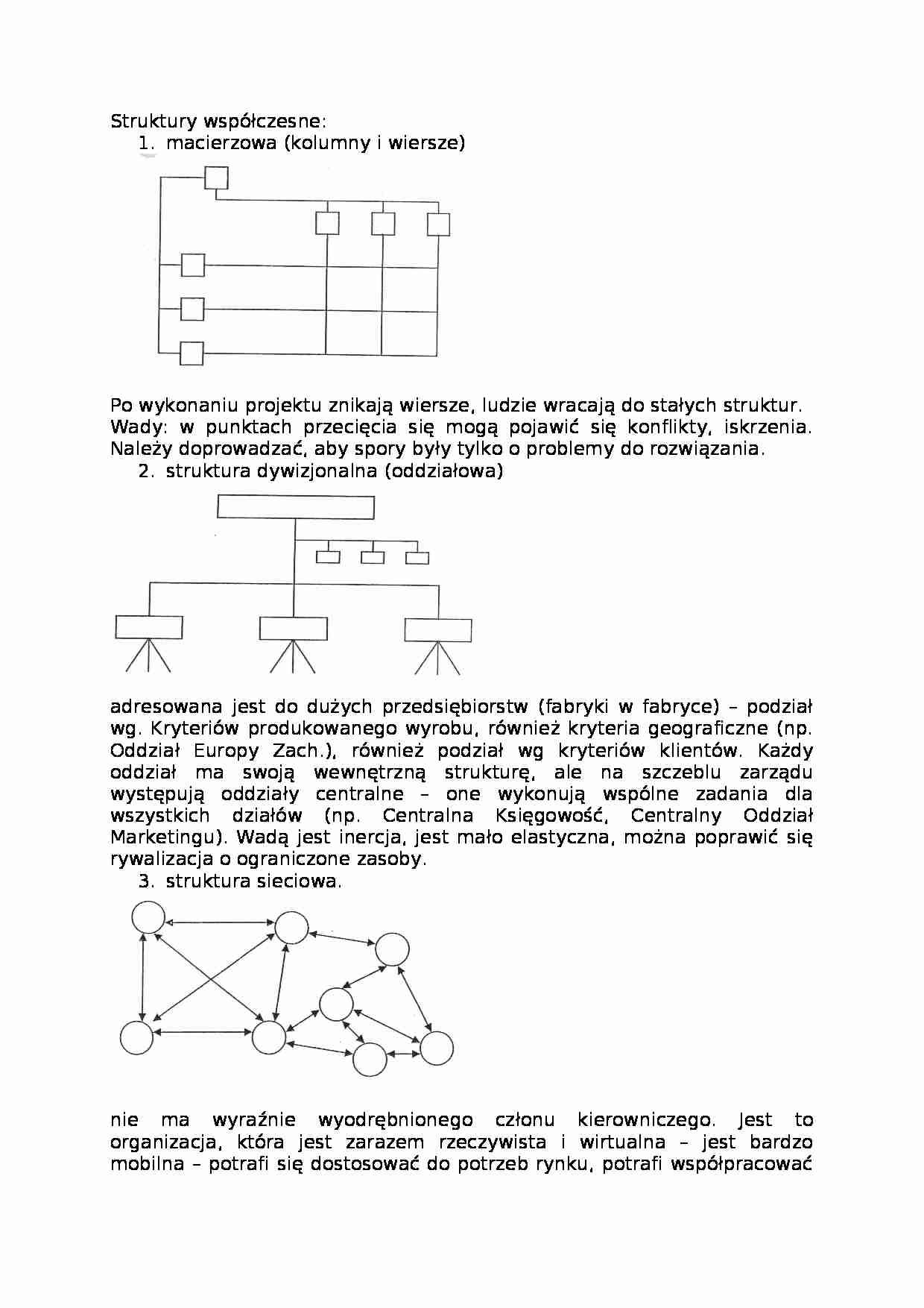Struktury współczesne-opracowanie - strona 1