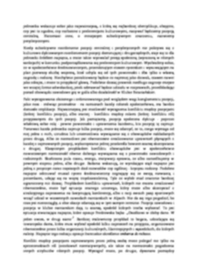 Konglomerat  pozycji - socjologia - strona 2