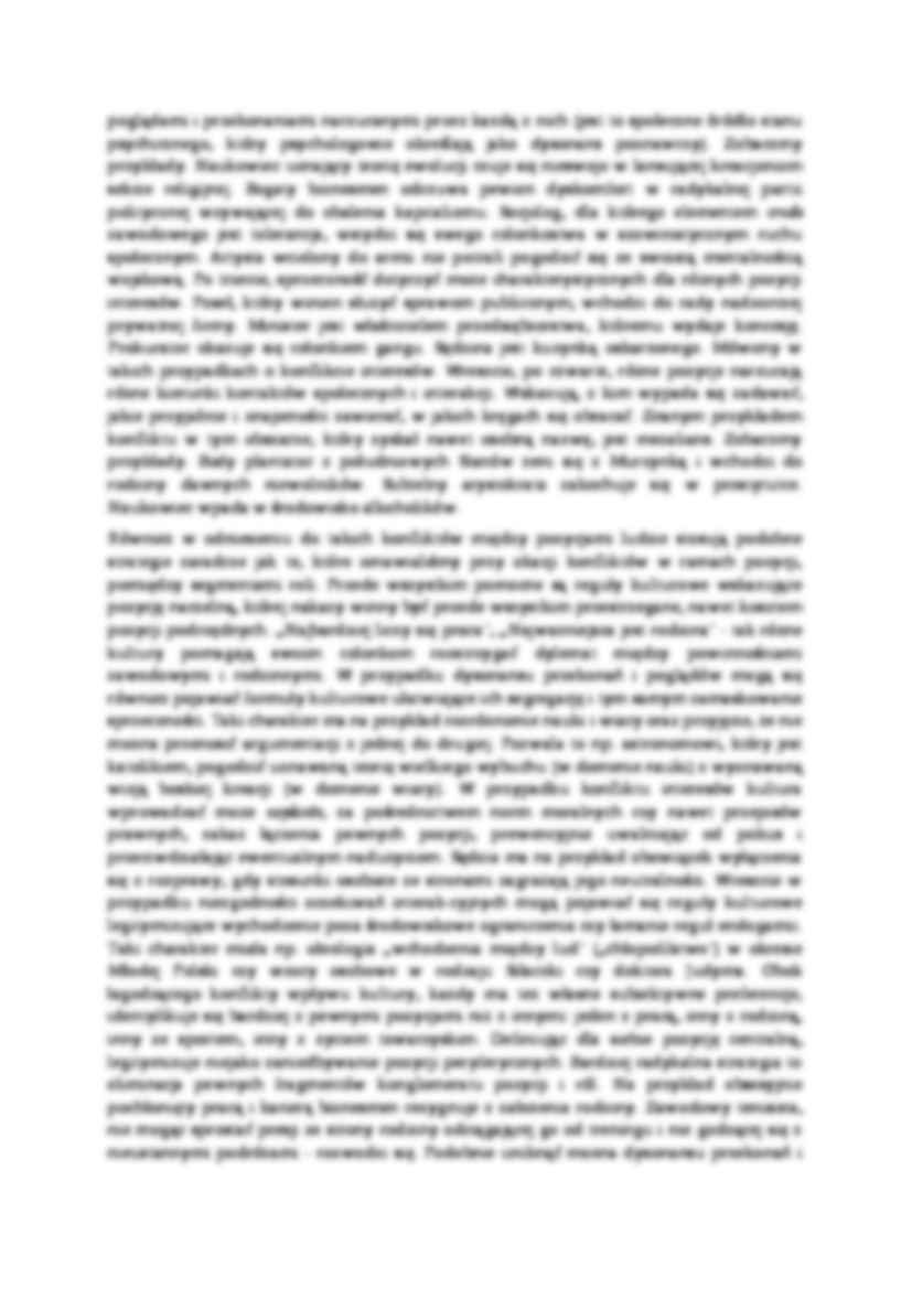 Konglomerat  pozycji - socjologia - strona 3