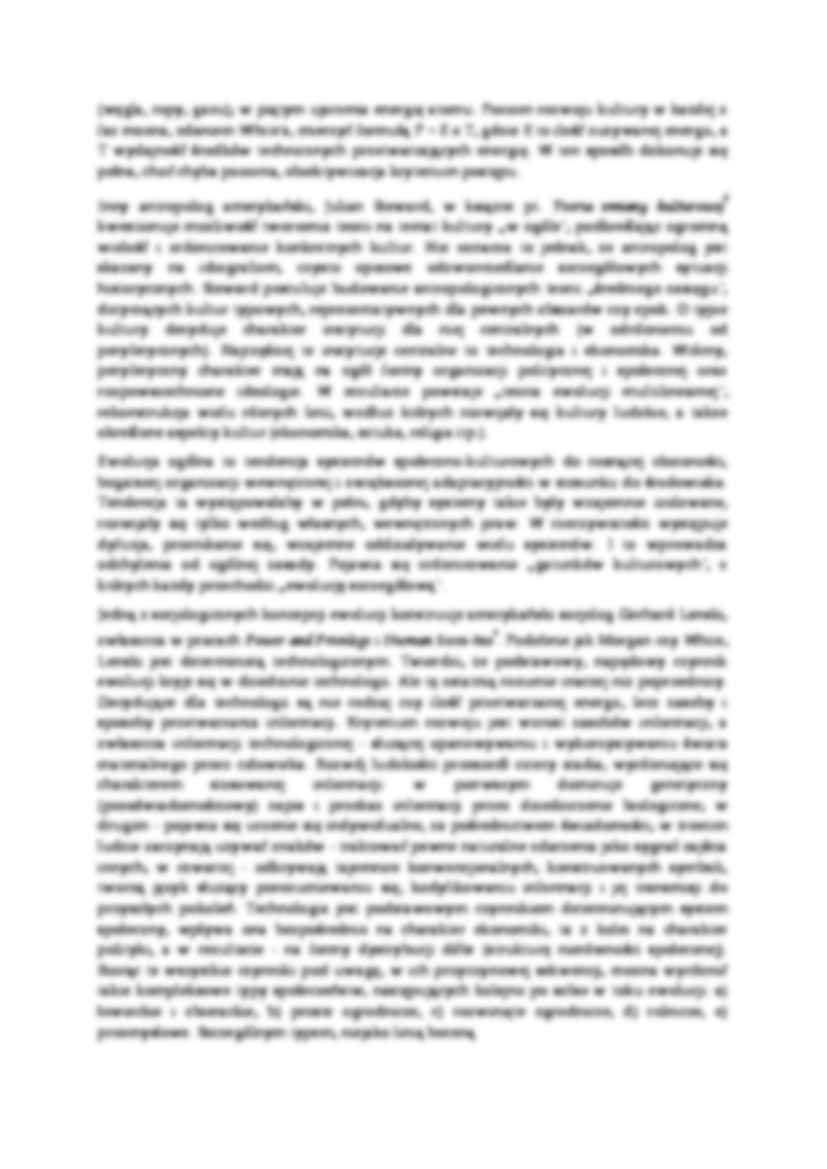 Neoewolucjonizm w etnologii i socjologii - strona 2