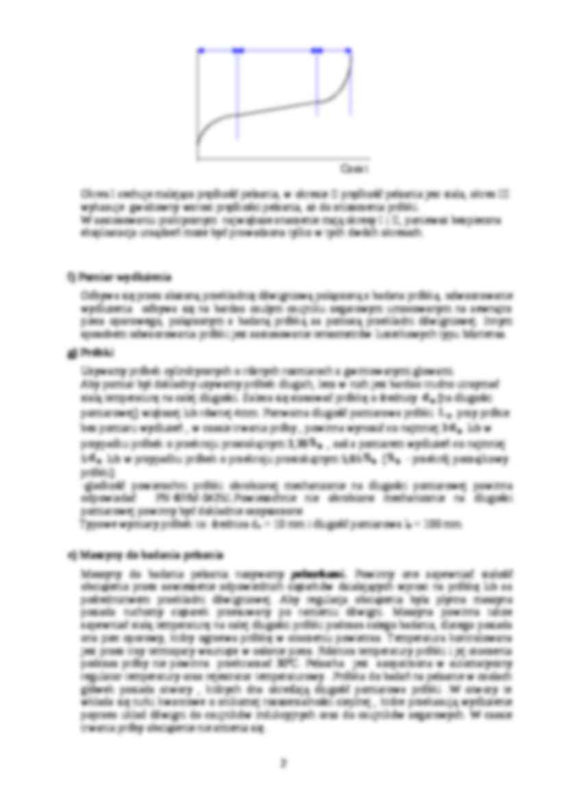Badanie własności reologicznych metali- próba pełzania - Wytrzymałość materiałów - strona 2