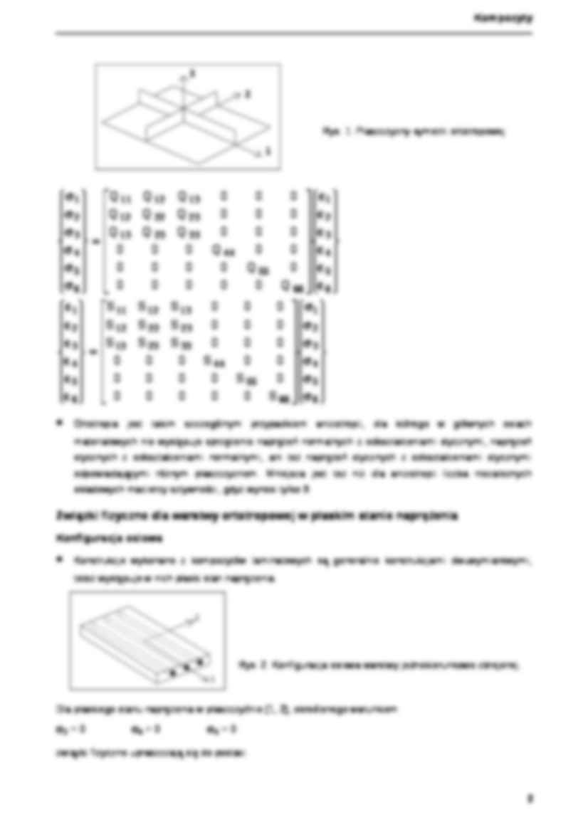 Równania fizyczne dla materiałów anizotropowych - strona 2