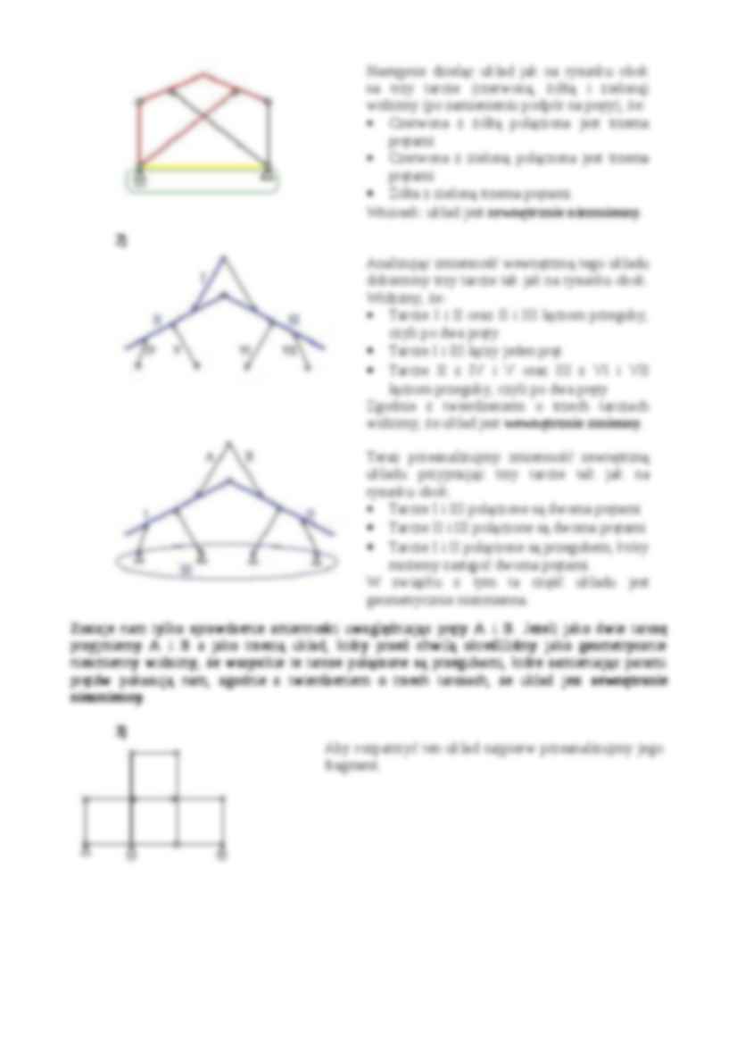 Geometryczna niezmienność układu - projekt 1 - strona 3