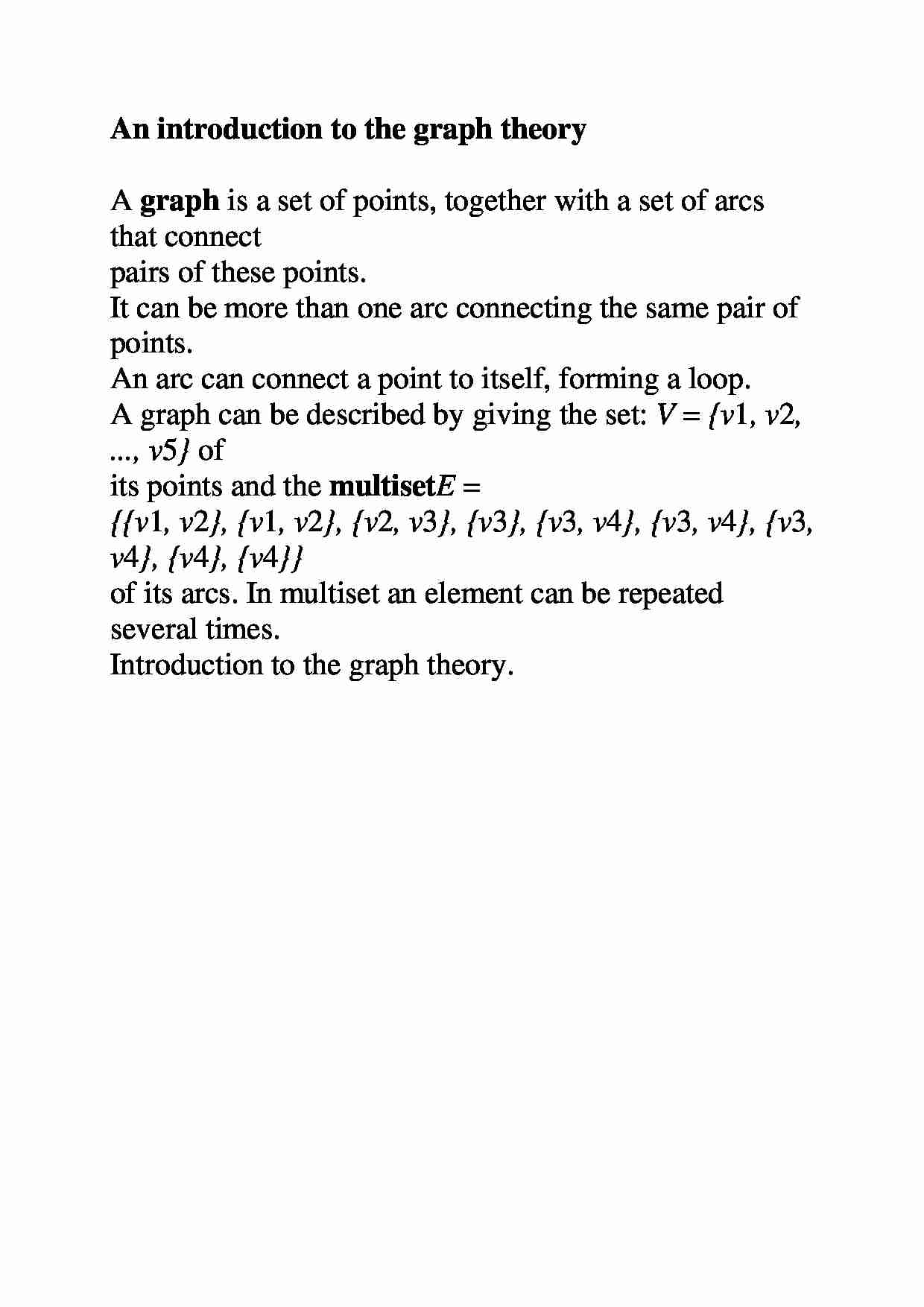 Wprowadzenie do teorii grafów - strona 1