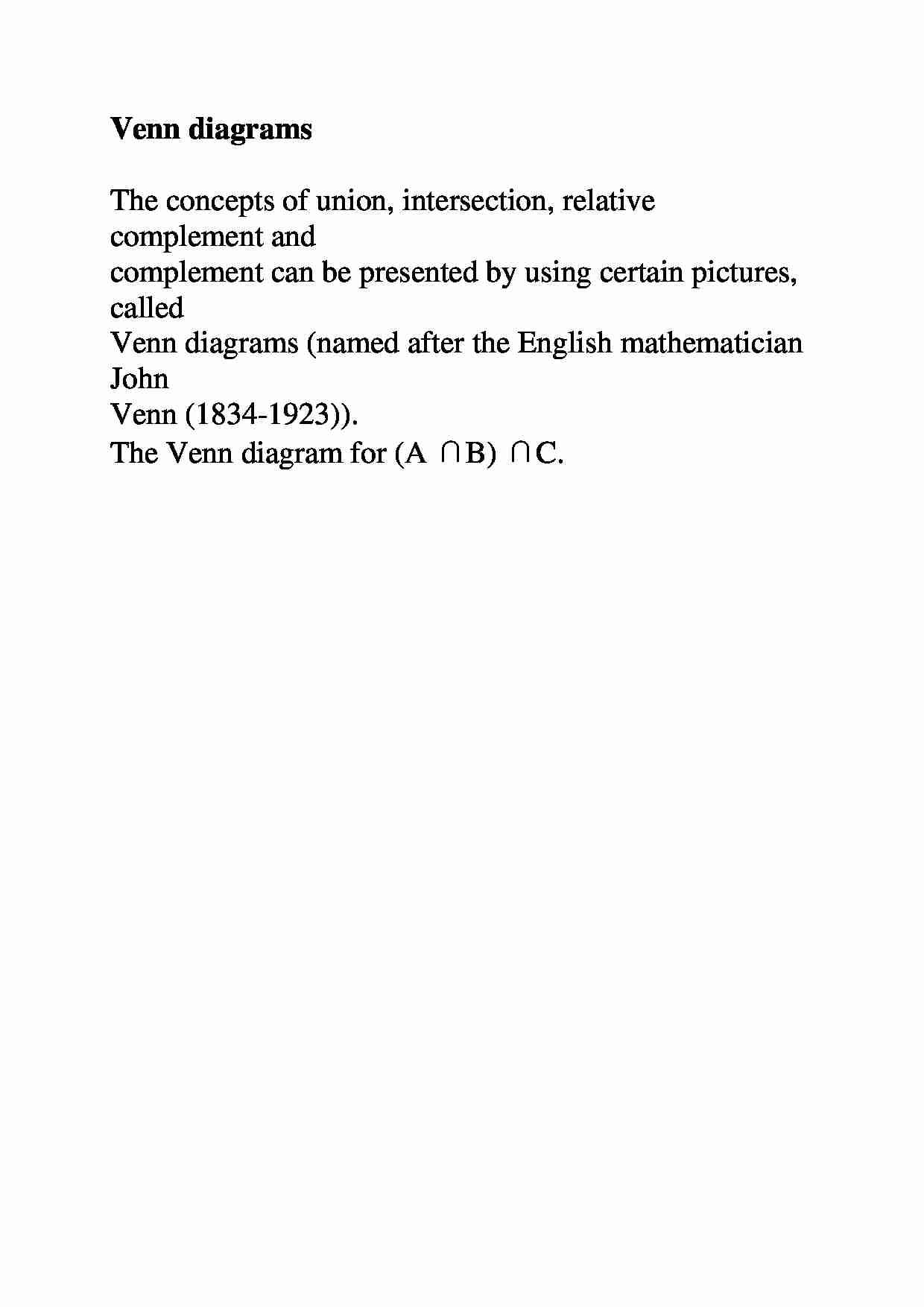 Diagramy Venna - strona 1