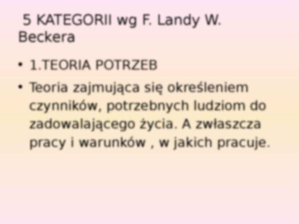 Współczesne poglądy dotyczące motywacji - prezentacja - strona 2